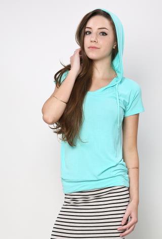 Jersey Hooded Top