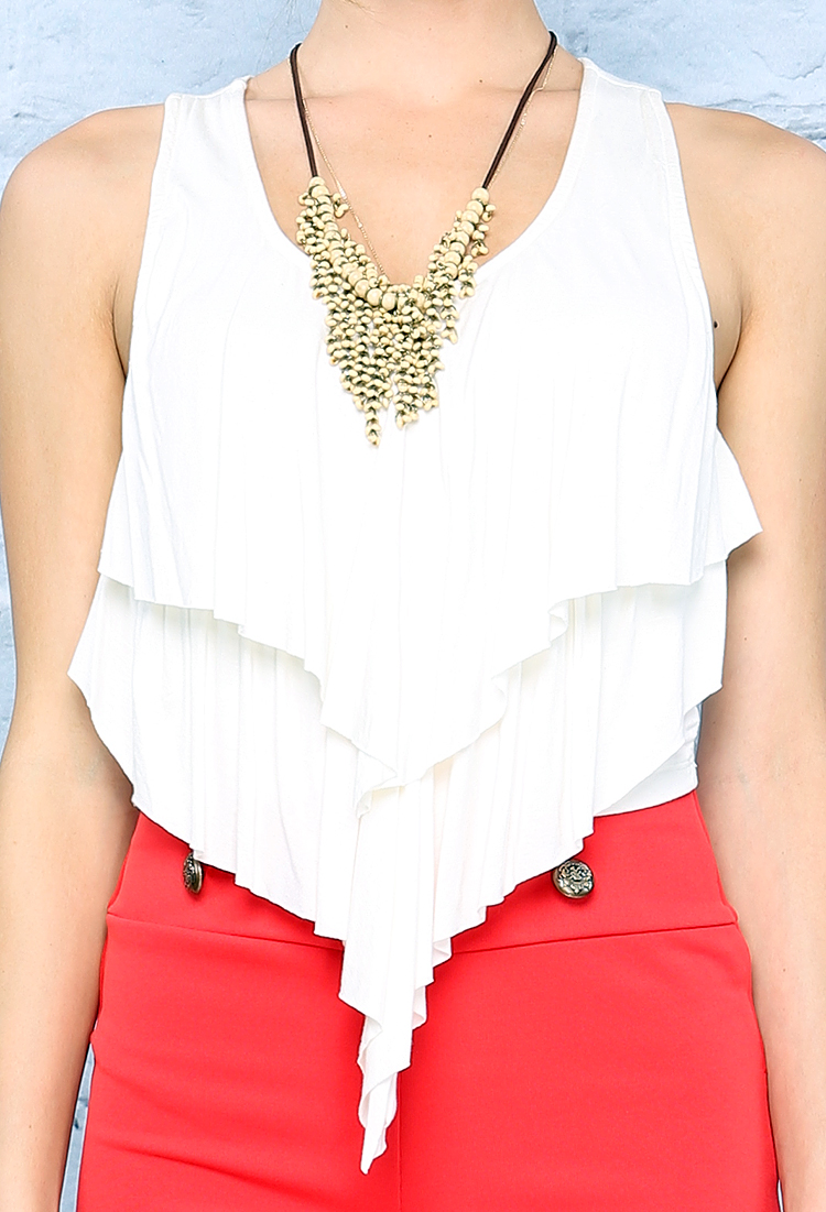 Layered W/ Necklace Top