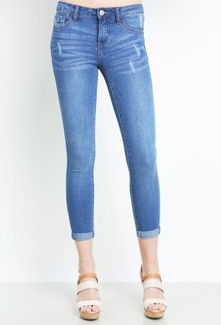 Roll-Up Skinny Jeans