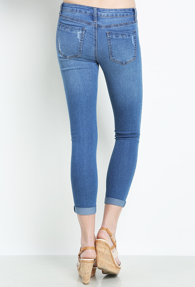 Roll-Up Skinny Jeans