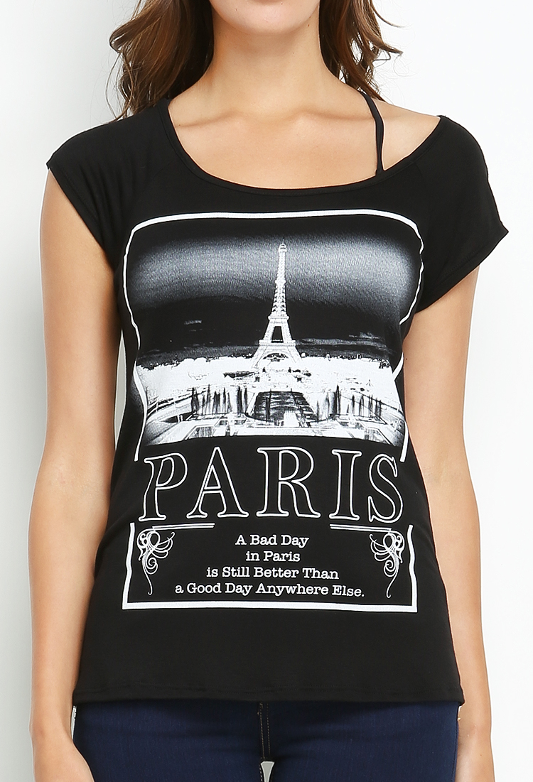 Paris Graphic Top