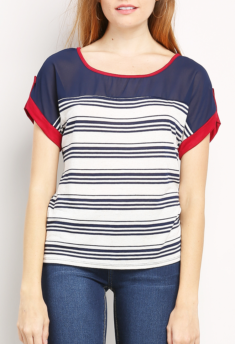 Striped Casual Top