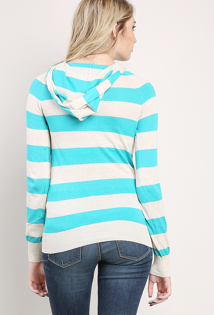 Striped Hooded Sweater