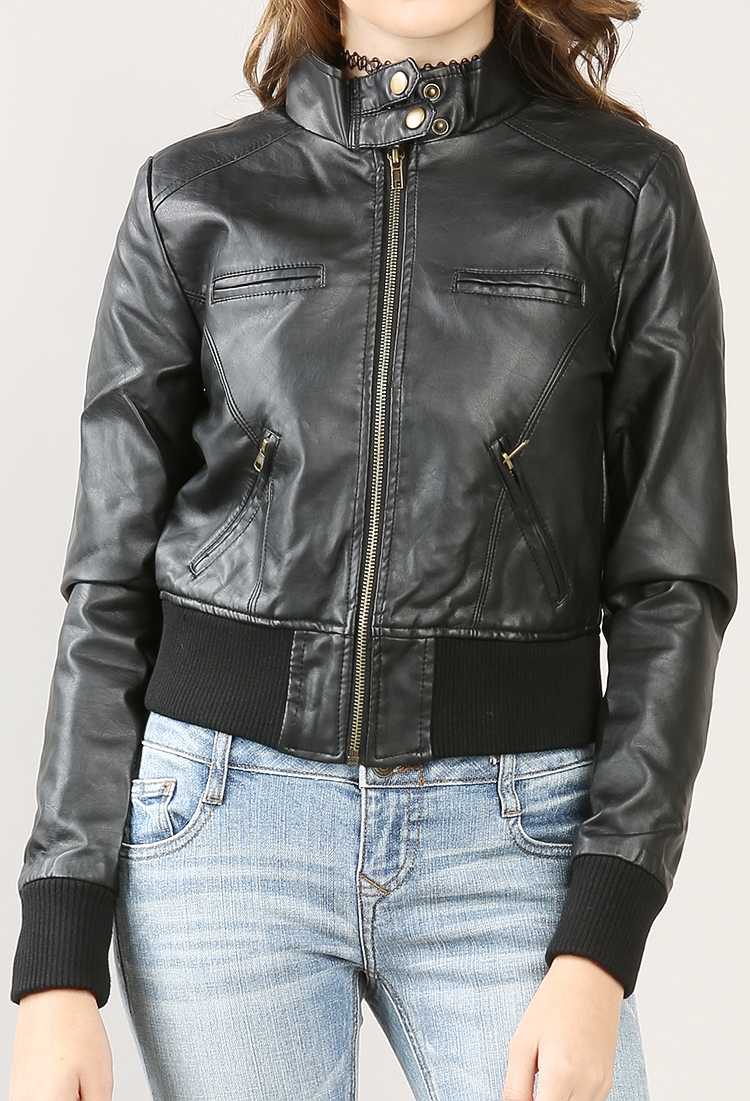 Essential Leatherette Jacket