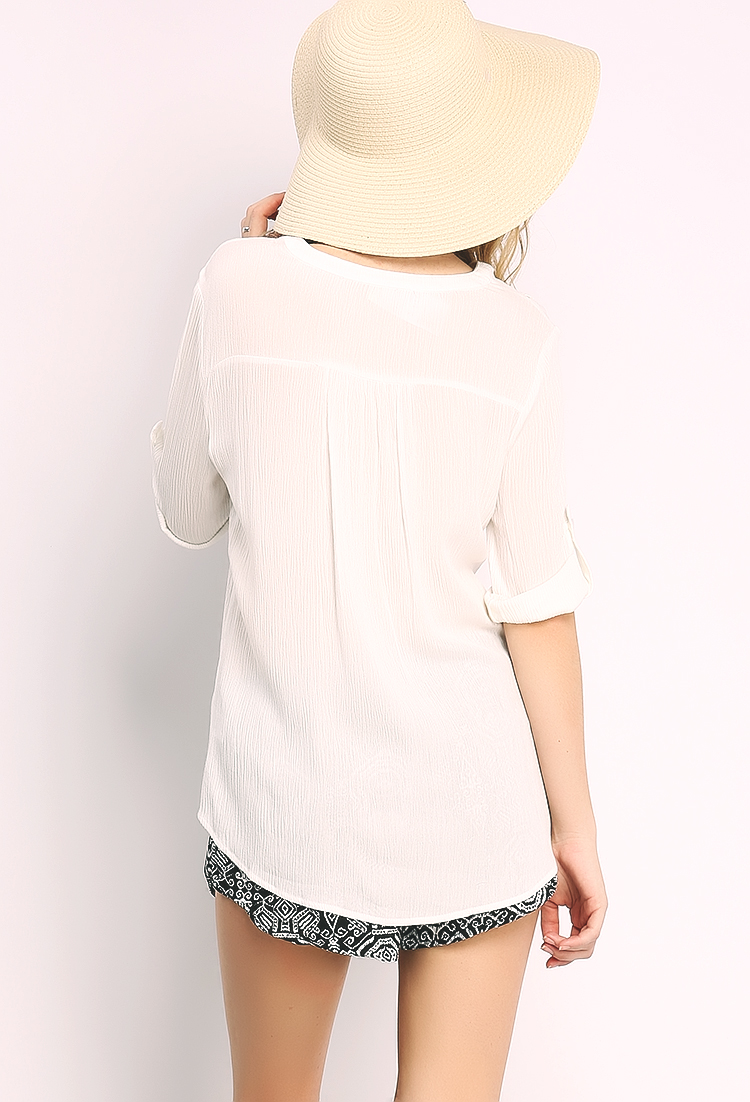Roll Up Blouse