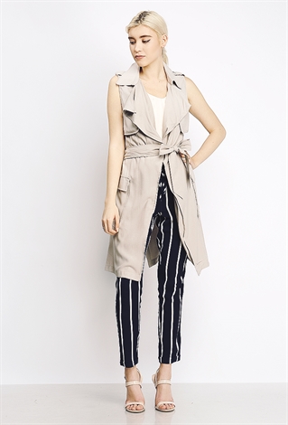 Trench Long Vest
