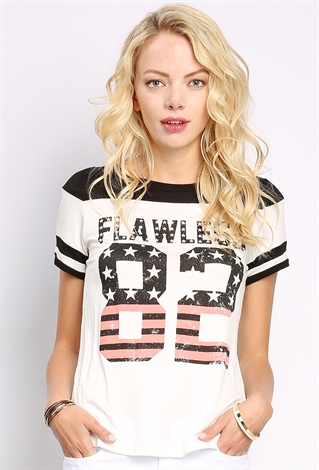 Flawless 82 Graphic Top