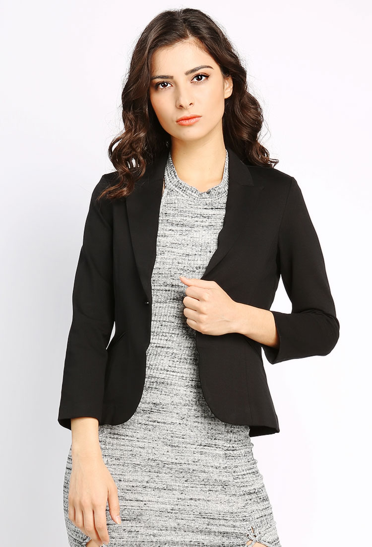 One Buttoned Dressy Jacket