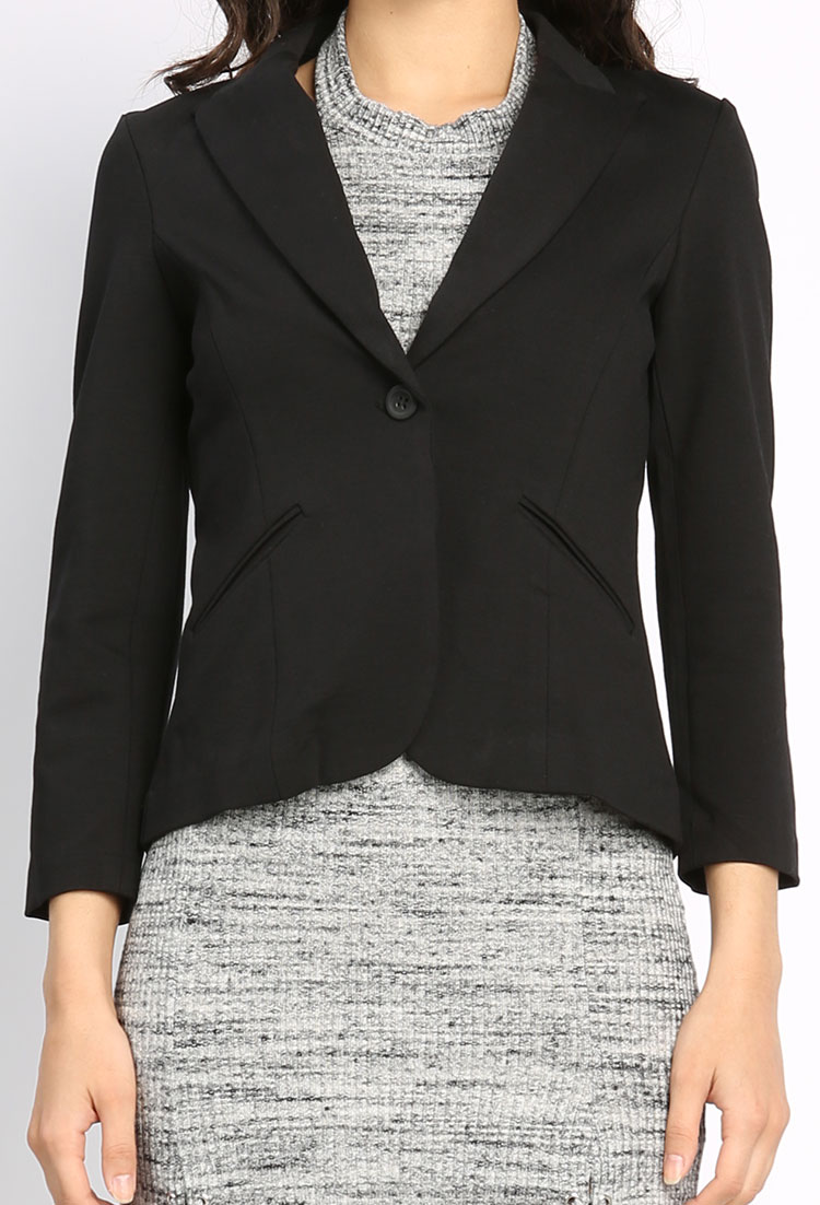 One Buttoned Dressy Jacket
