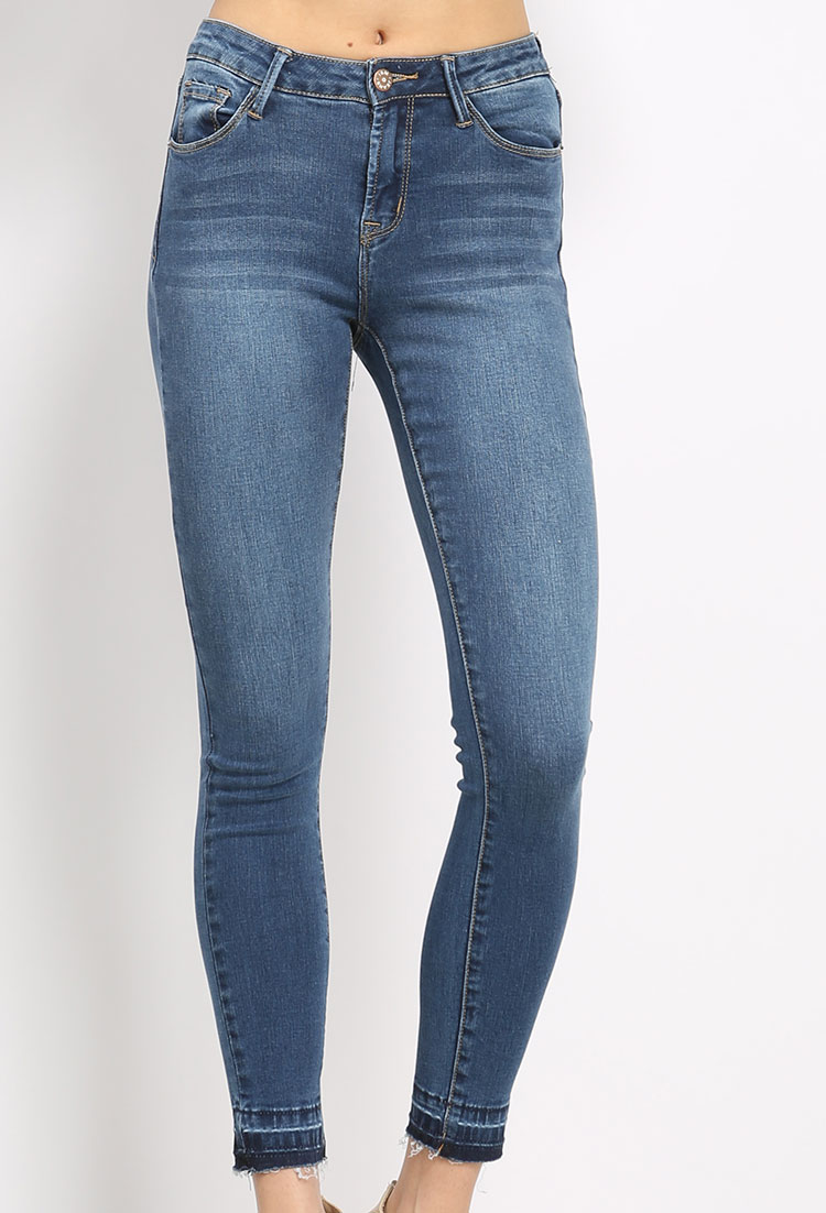 Mid-Rise Super Skinny Jeans