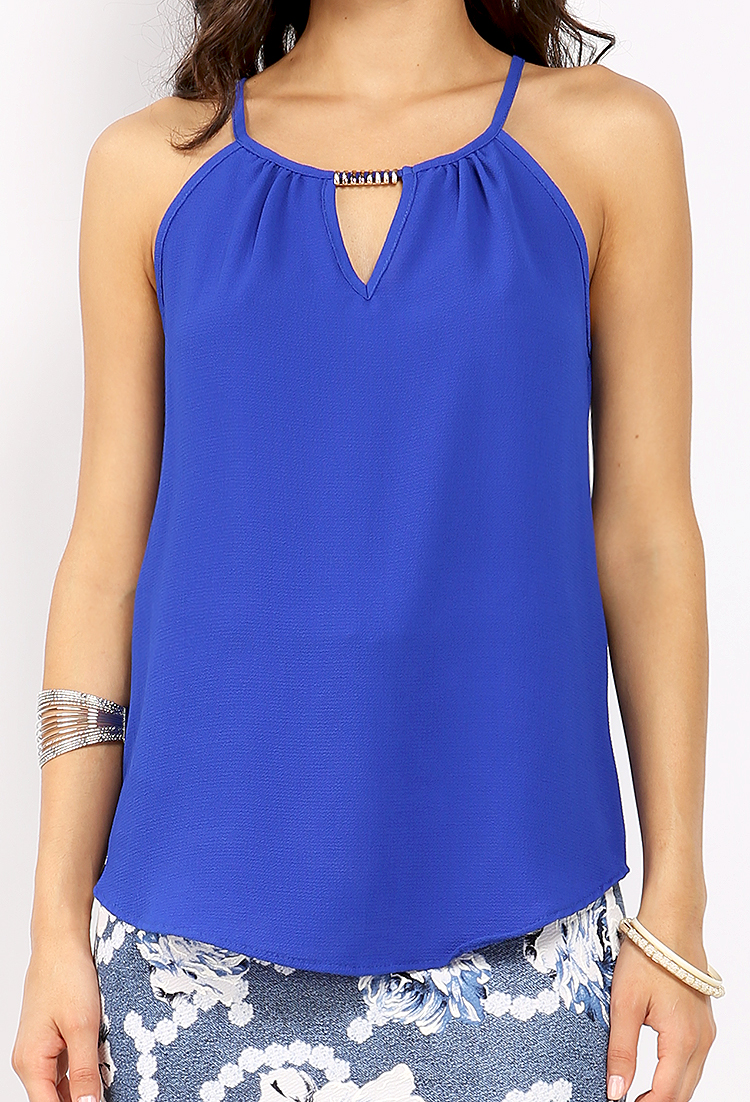 Front Detail Cami Dressy Top