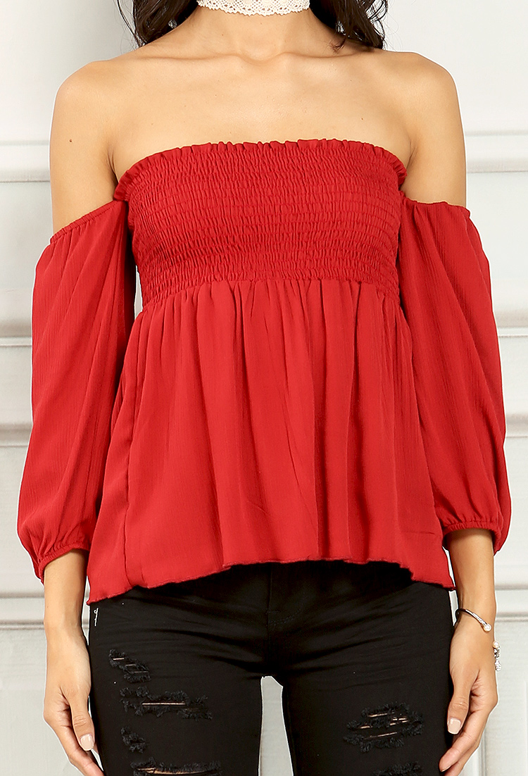 Off-The-Shoulder Casual Top