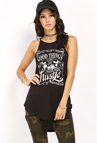 Graphic Cami Top