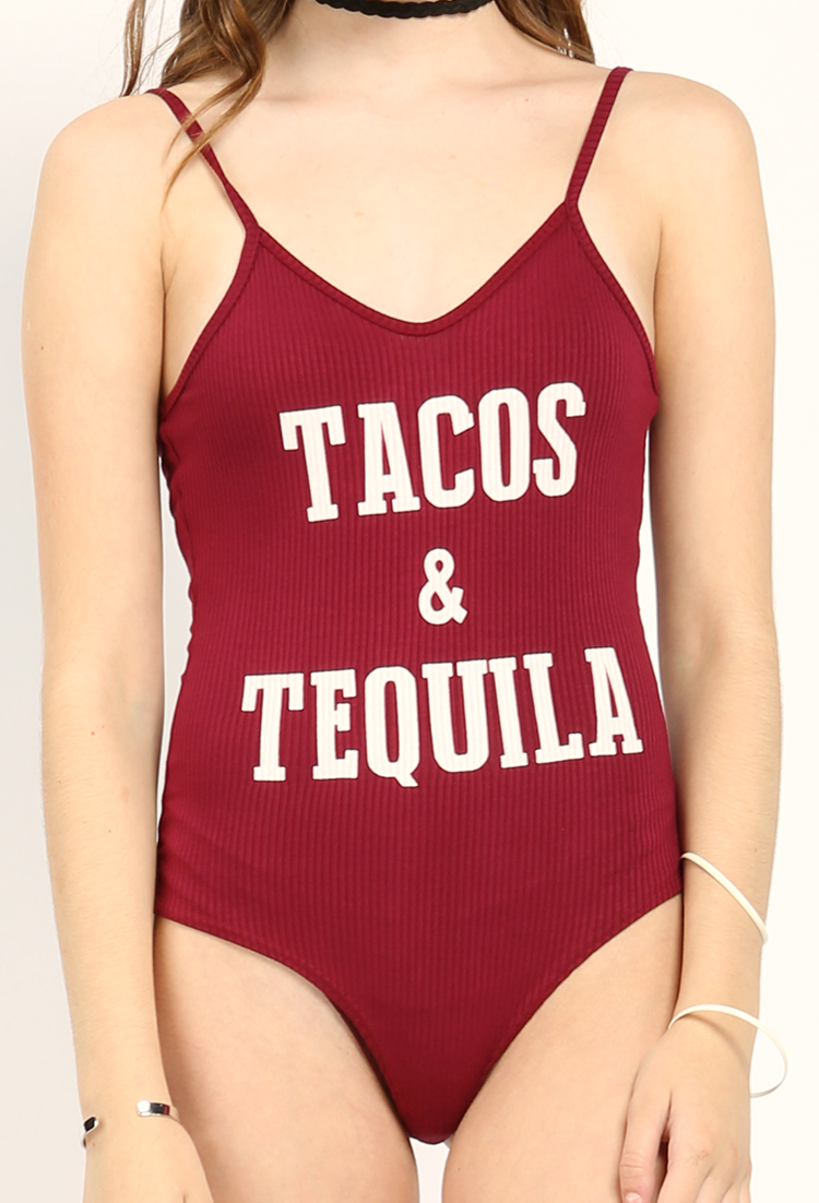 Tacos & Tequila Graphic Bodysuit