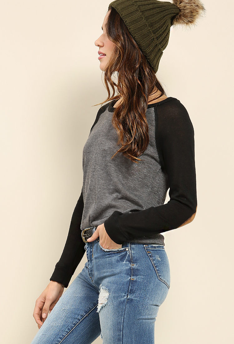 Elbow-Patch Knit