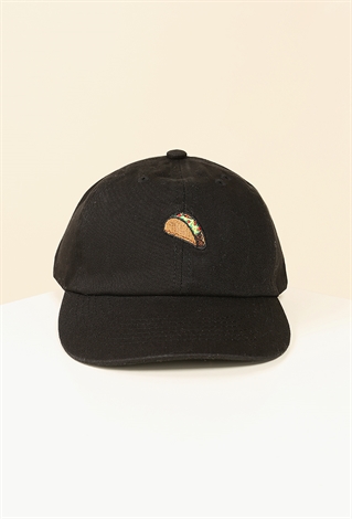 Taco Embroidered Baseball Cap