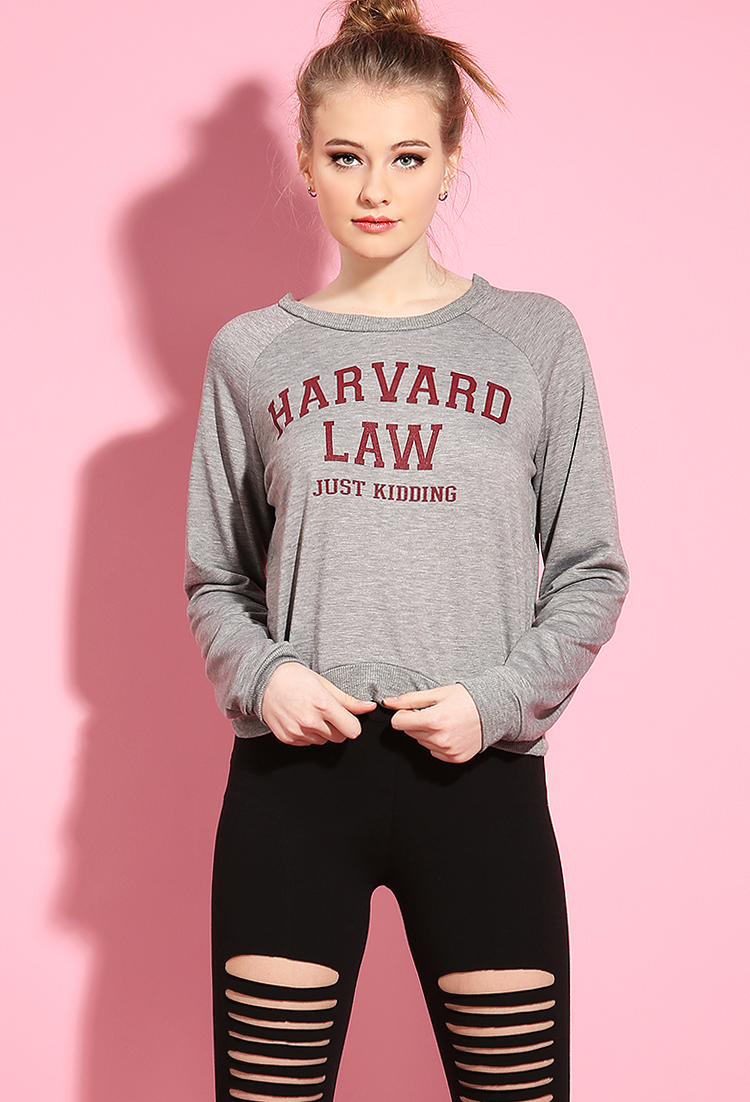Harvard Law Graphic Sweatshirt