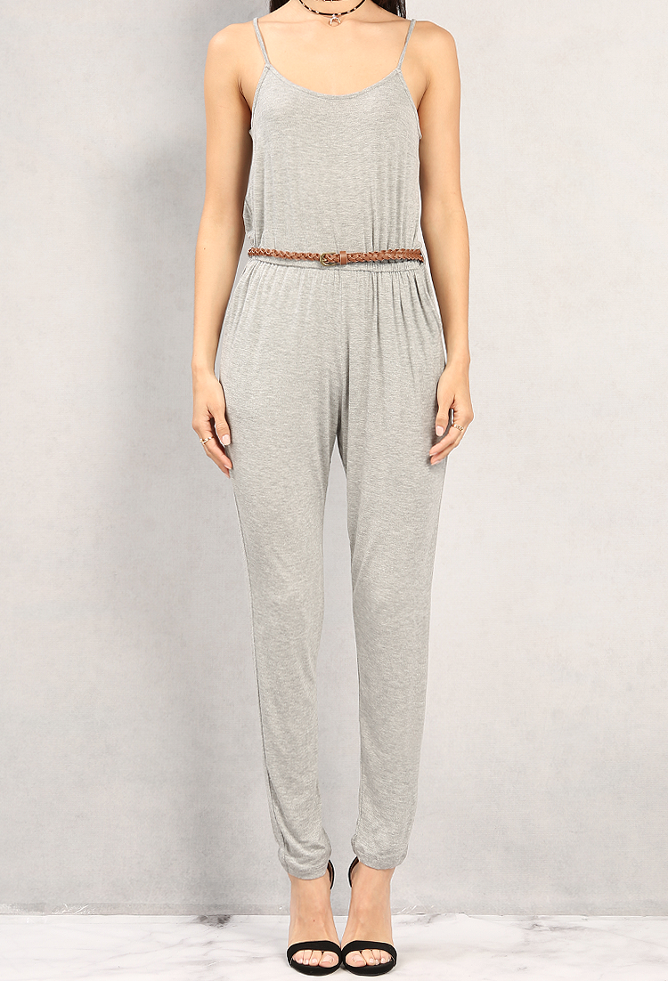 Belted Cami Jumpsuit