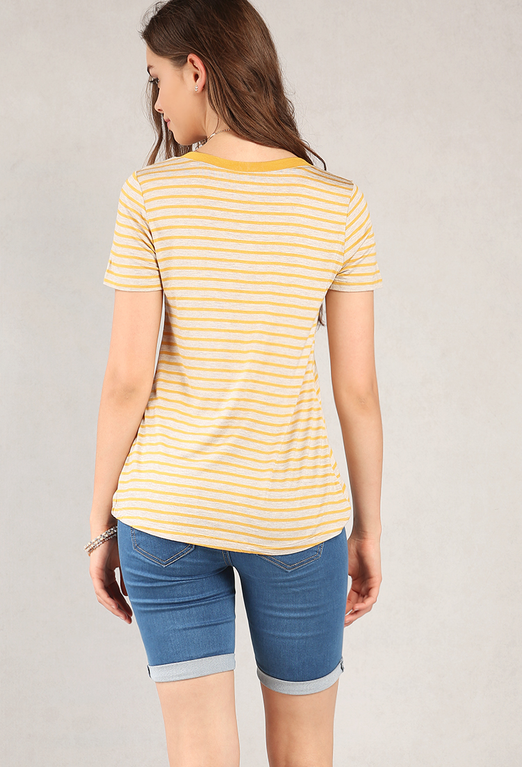 One Pocket Striped Top 