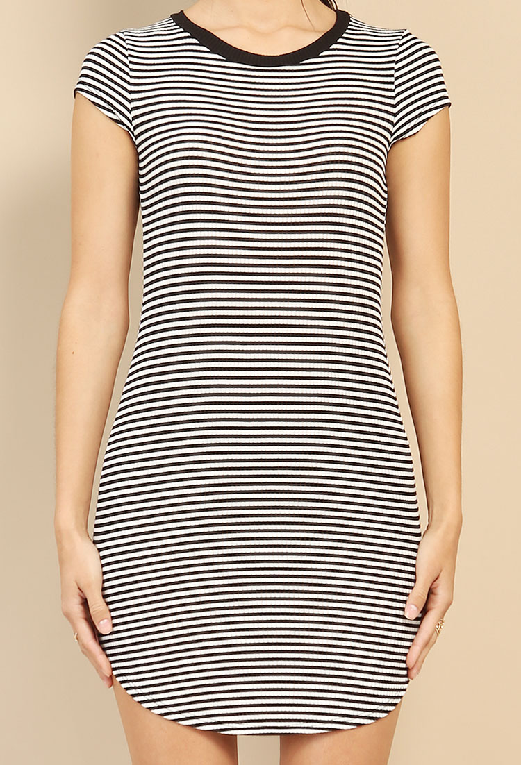 Striped Ringer T-Shirt Dress