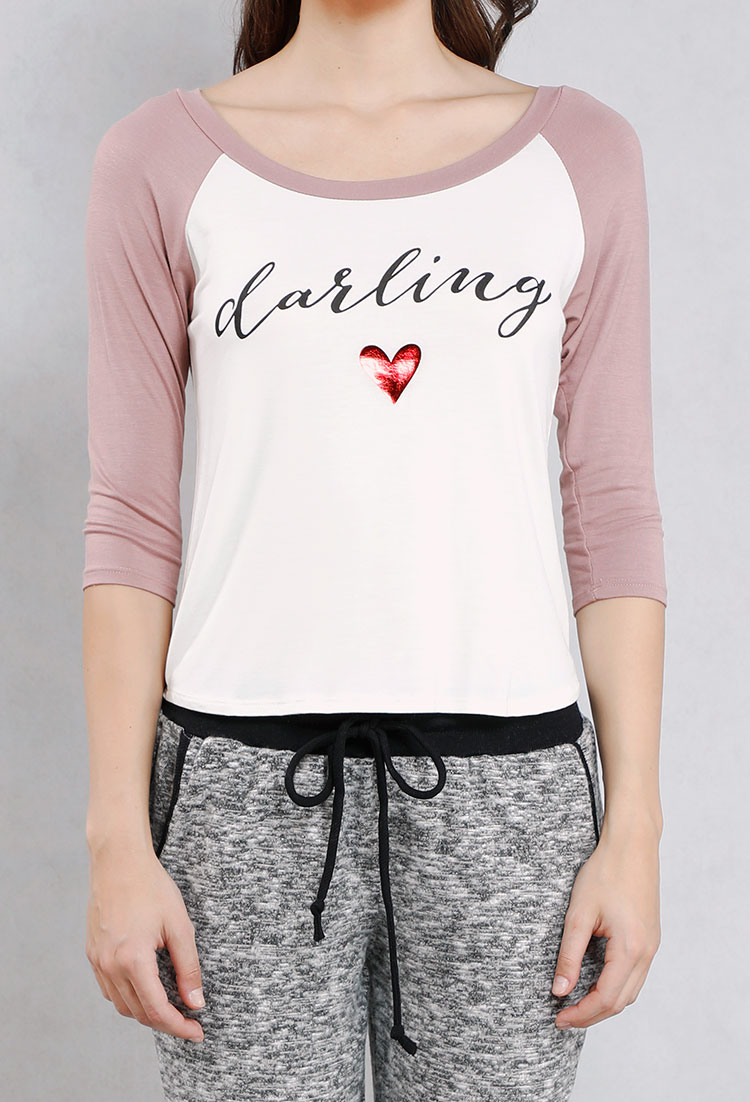 Darling Heart Graphic Top