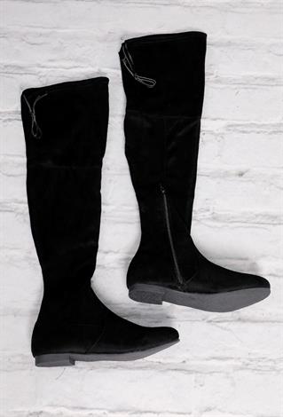 Over-The-Knee Faux Suede Boots