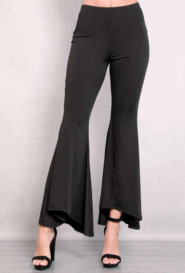 Ruffled Ankle Pants