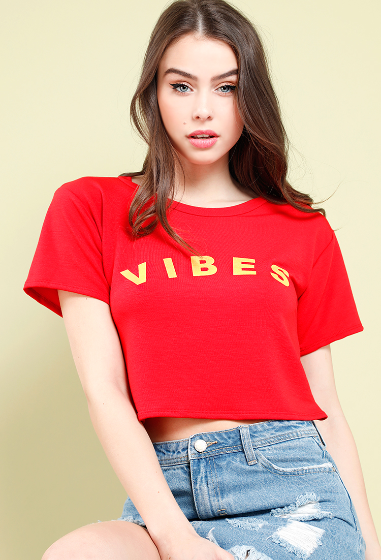 Vibes Cropped Top