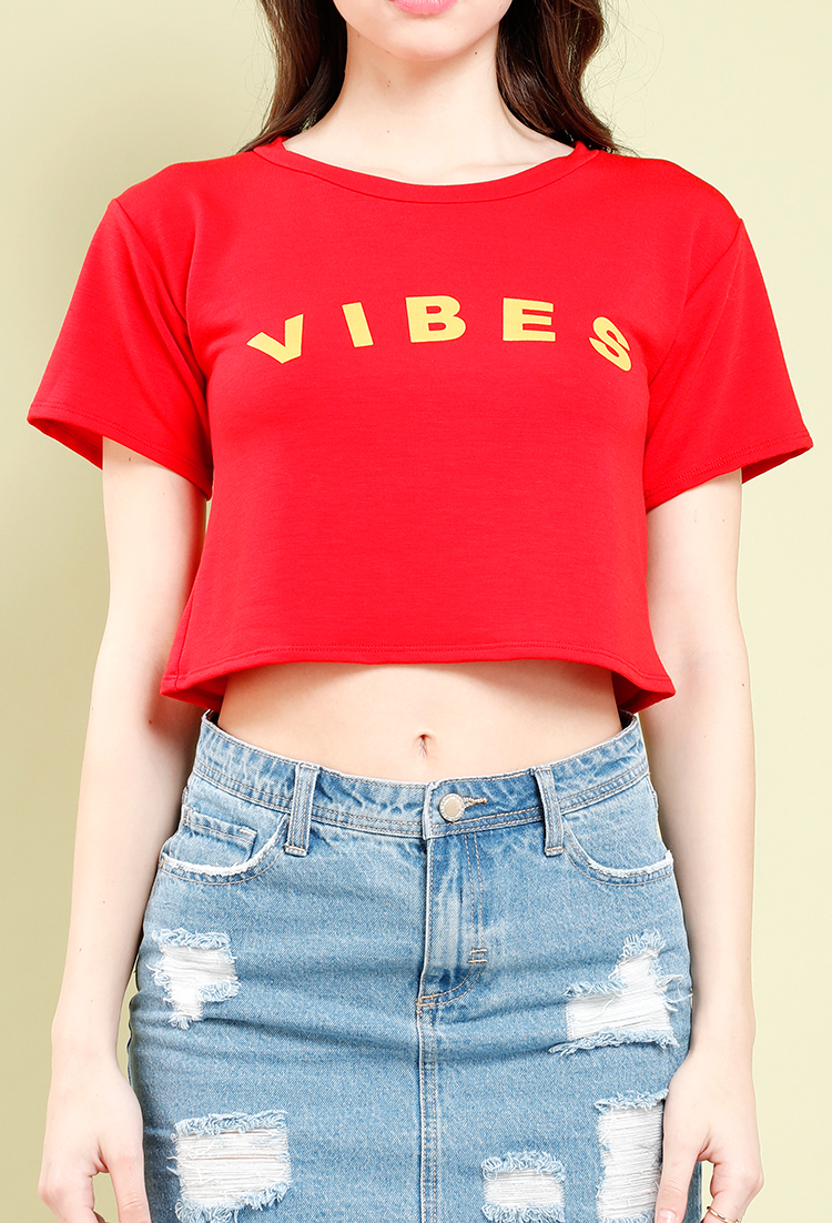 Vibes Cropped Top