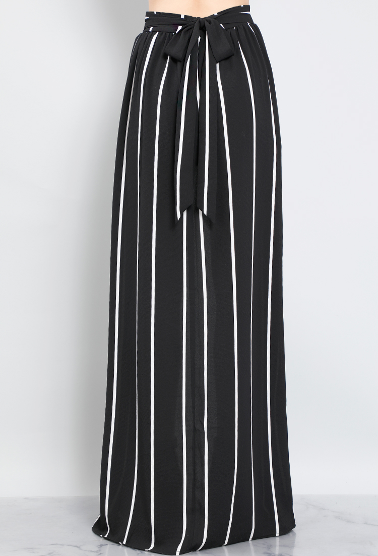 Striped Maxi Shorts