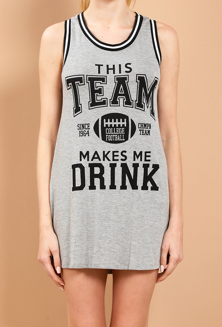 Team Drink Graphic Top
