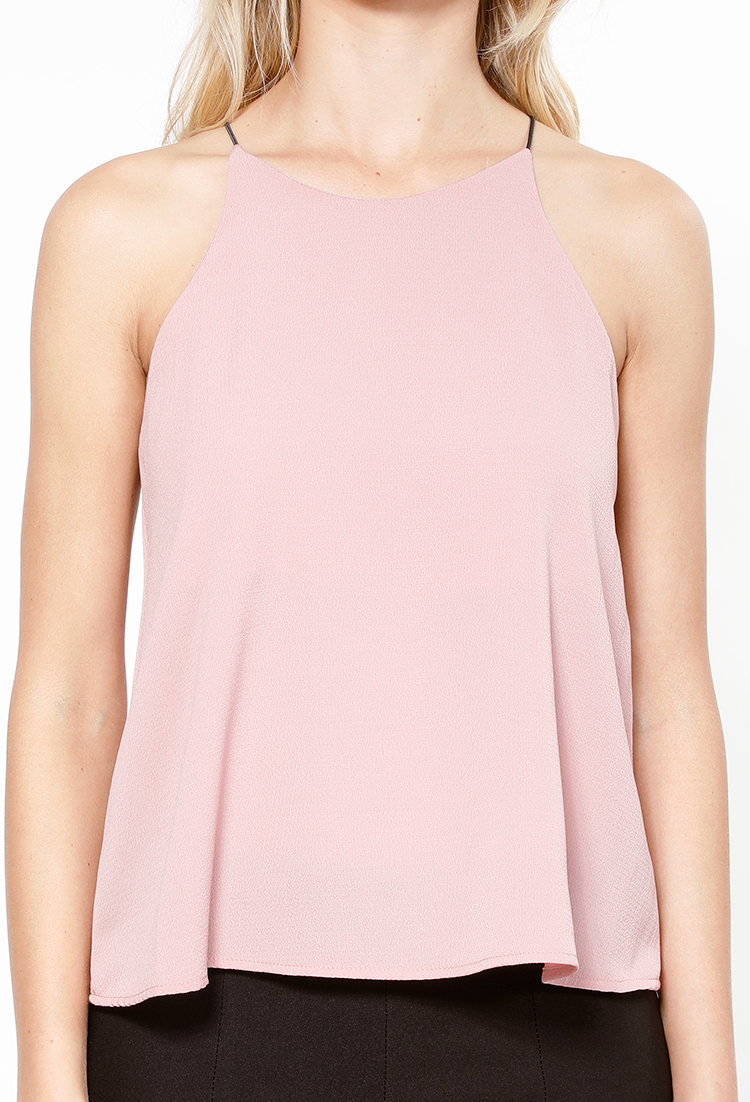 Strappy Basic Cami Blouse