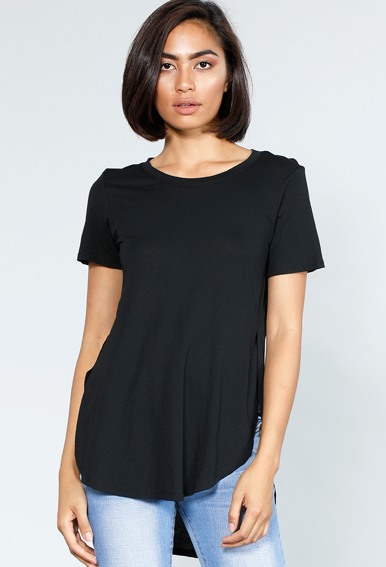 Round Neck Casual Top