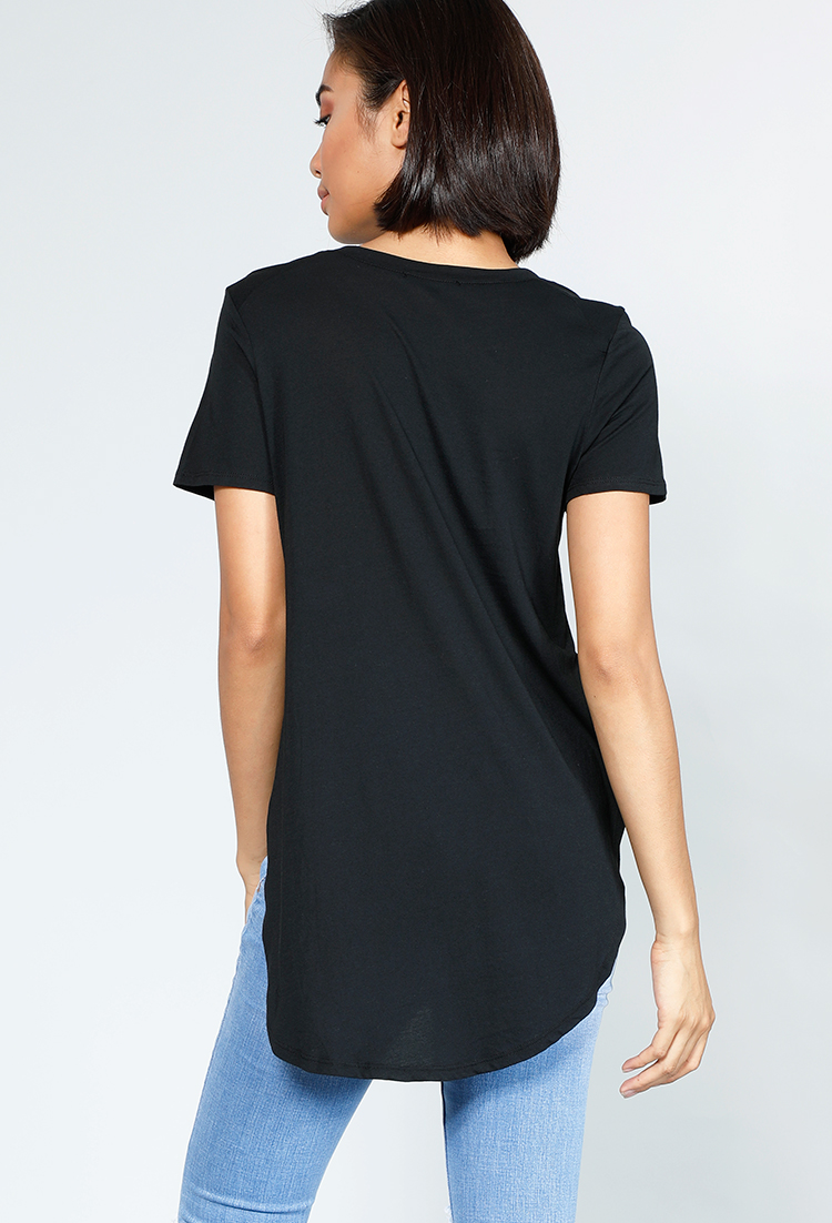 Round Neck Casual Top