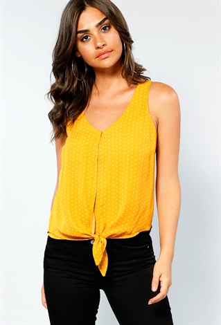 Front Cut Out Top W/ Star Detailing 