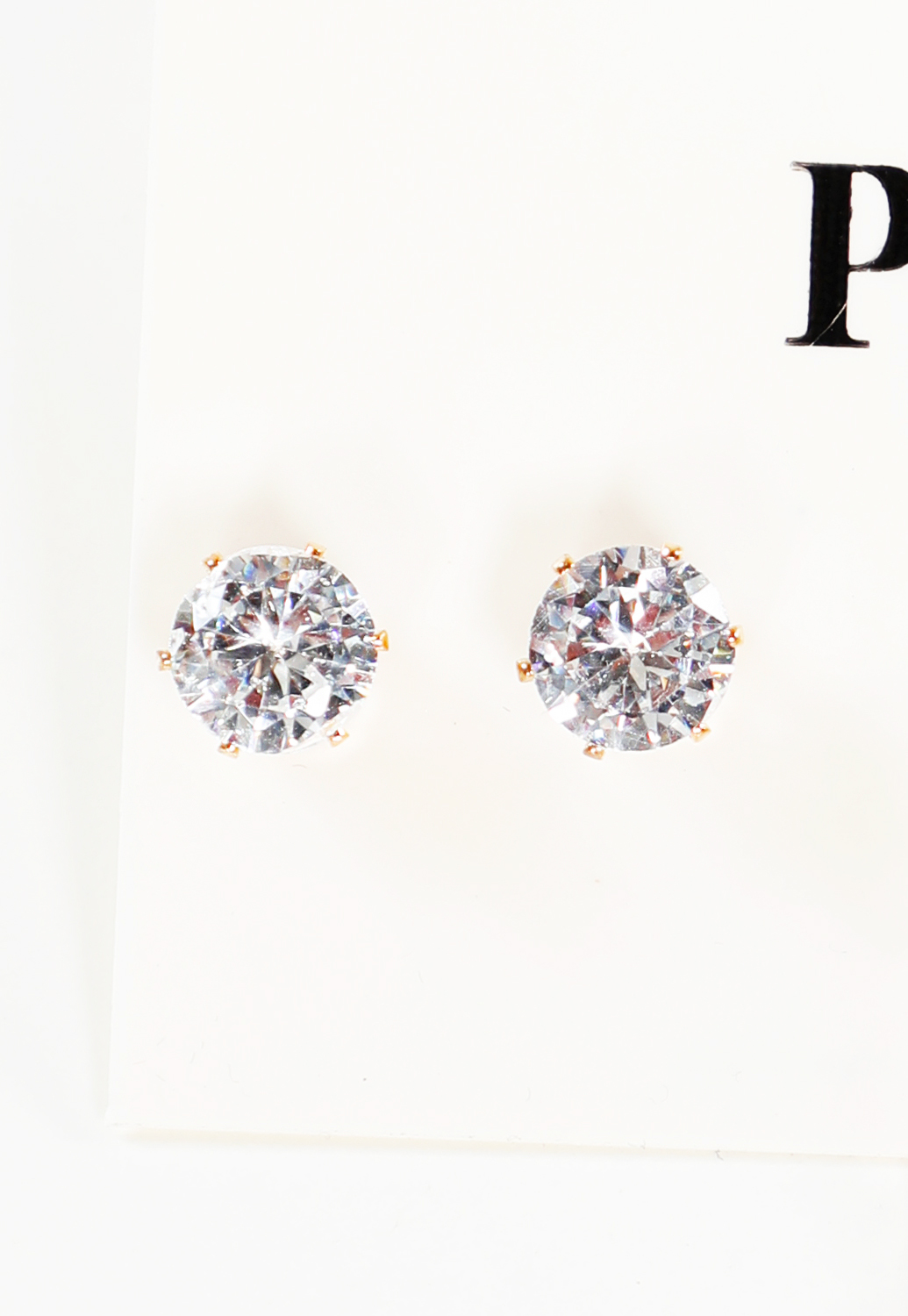 Faux Diamond Drop Earrings Set