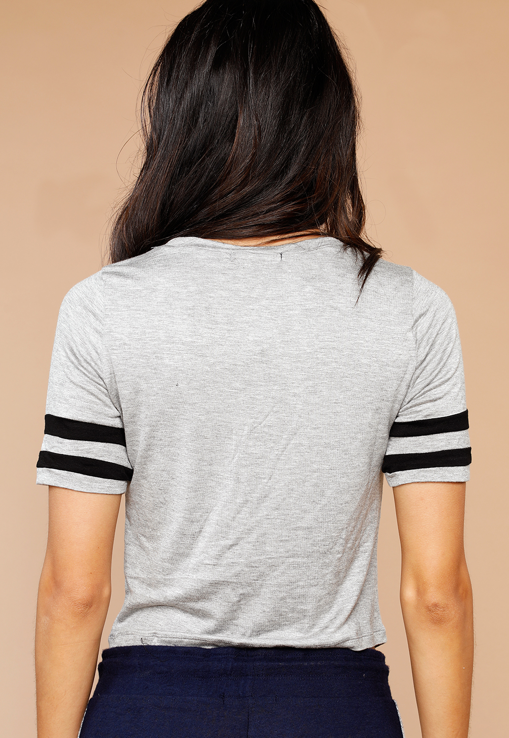 Varsity Striped Casual Top
