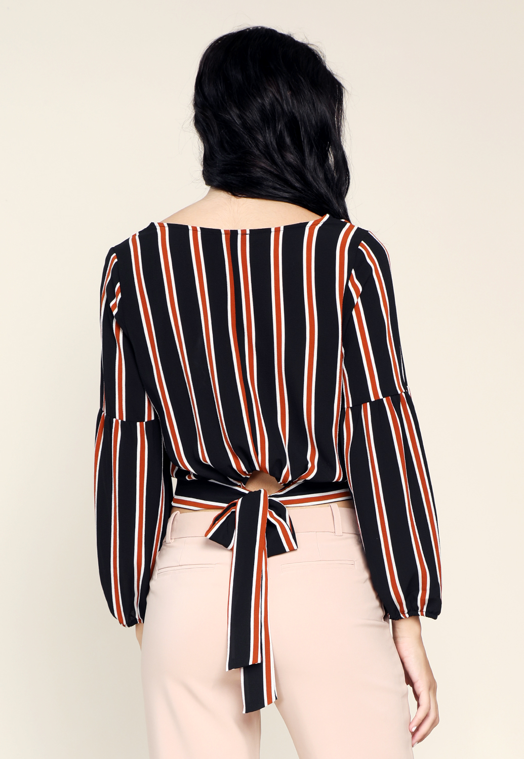 Striped Long Sleeve Top 
