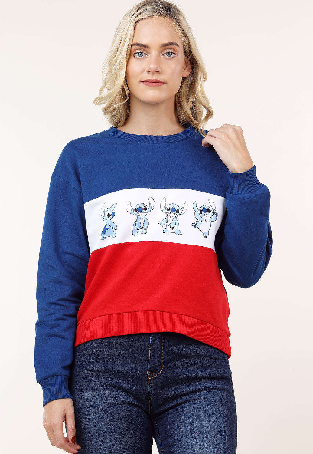 Stitch Graphic Sweatshirt