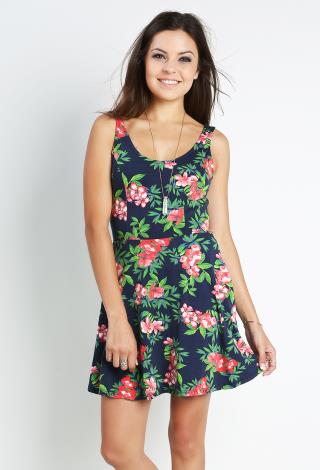 Floral Flare Dress | Shop Old Under $15 Dresses at Papaya Clothing