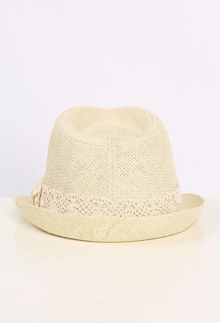 Straw Fedora | Shop Old Hats & Hair at Papaya Clothing