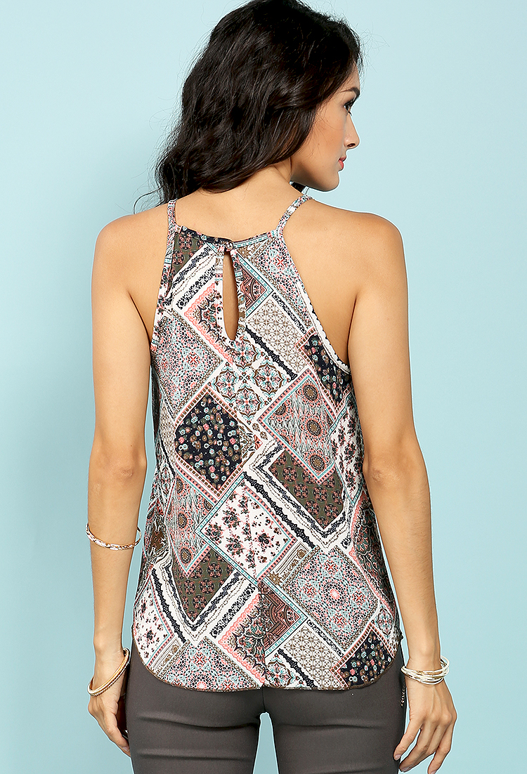 Crocheted Multi Patterned Cami Top | Shop What's New at Papaya Clothing