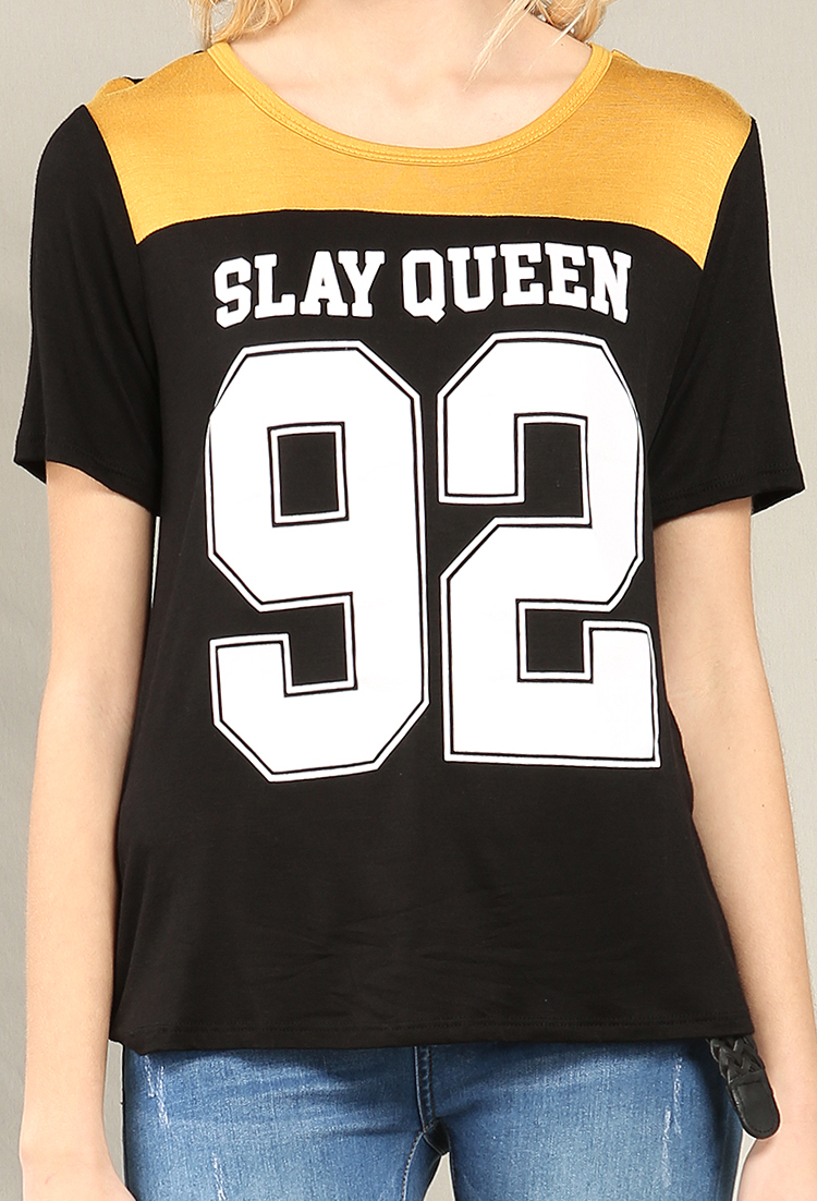 Slay Queen Graphic Tee | Shop Graphic Tops at Papaya Clothing
