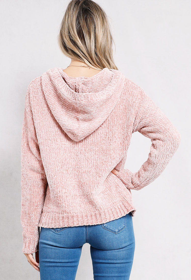 Chenille Hoodie | Shop Old Sweaters at Papaya Clothing