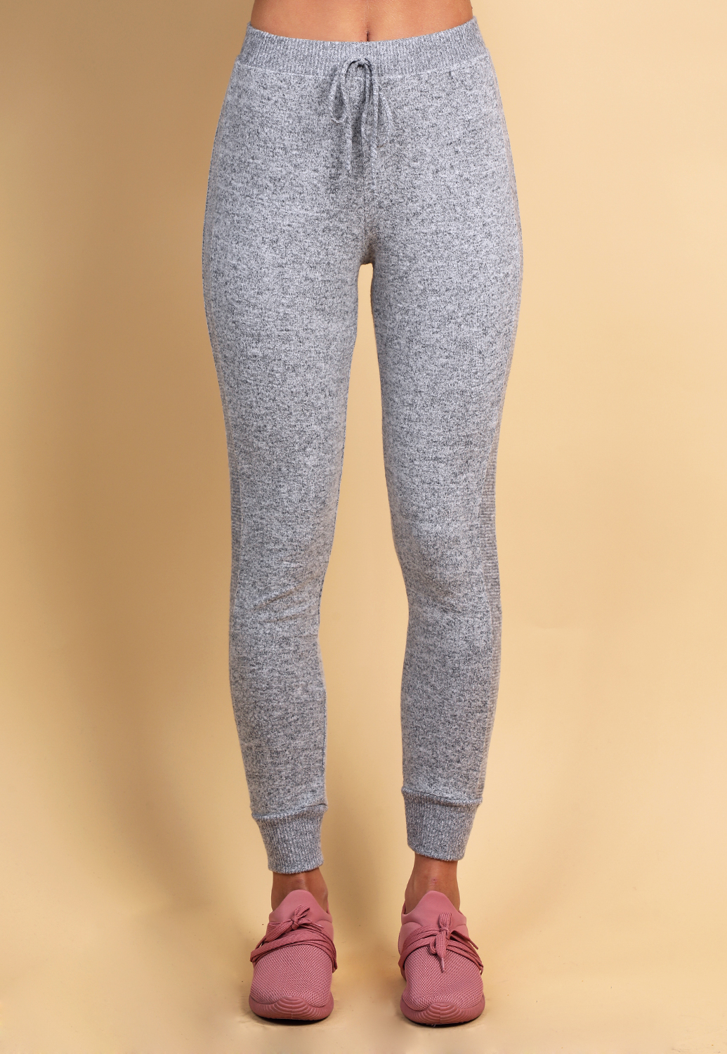 Marled Knit Joggers