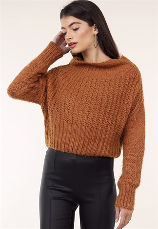 Fuzzy Knit Sweater 