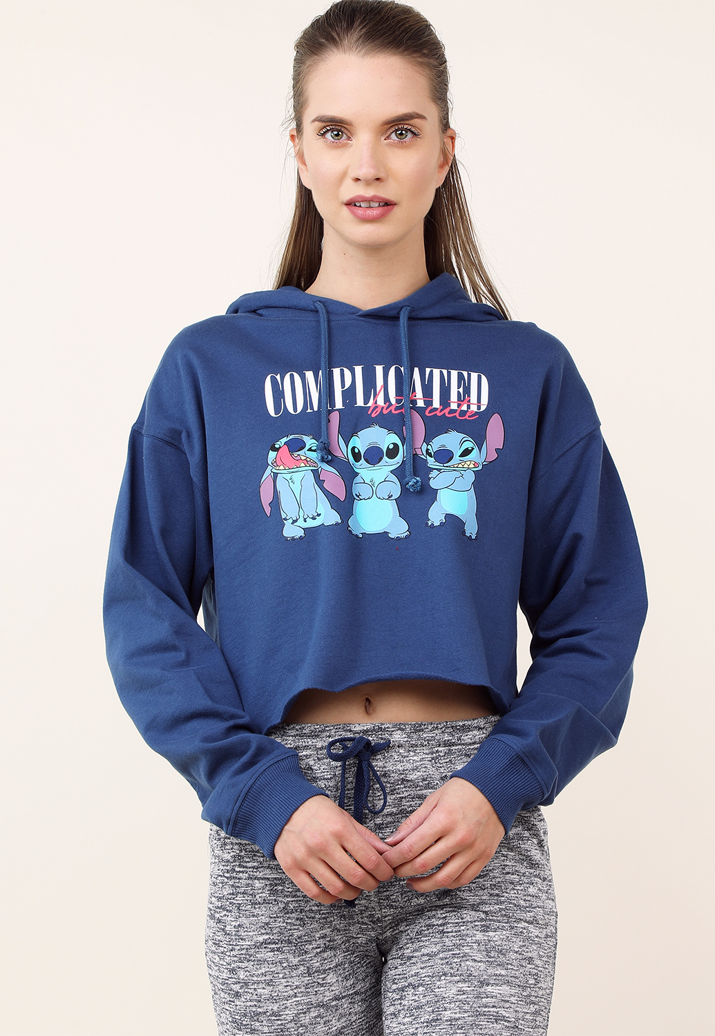 Complicated But Cute Stitch Graphic Hoodie
