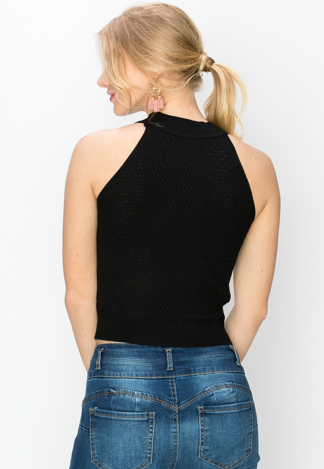 Knit Casual Tank Top 