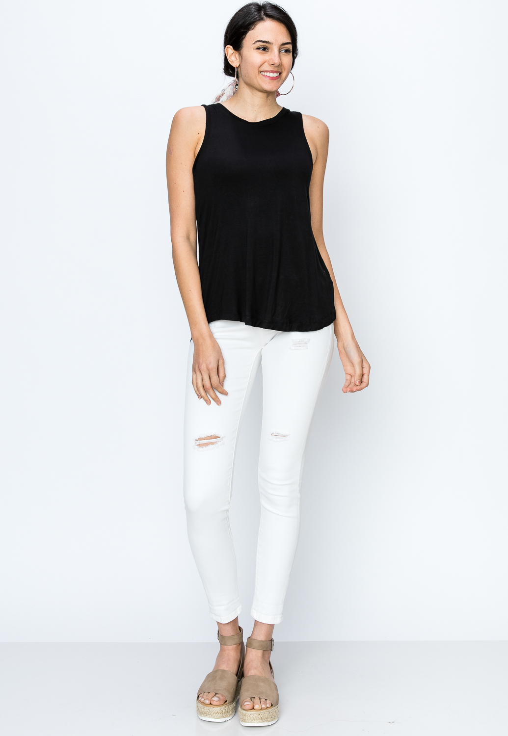 Casual Round Neck Top 