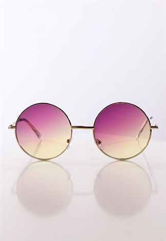 Round Tinted Sunglasses